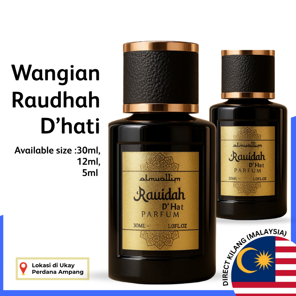 Al Muallim Rindu Raudah Haruman Raudhah Madinah Perfume Pati Wangian ...
