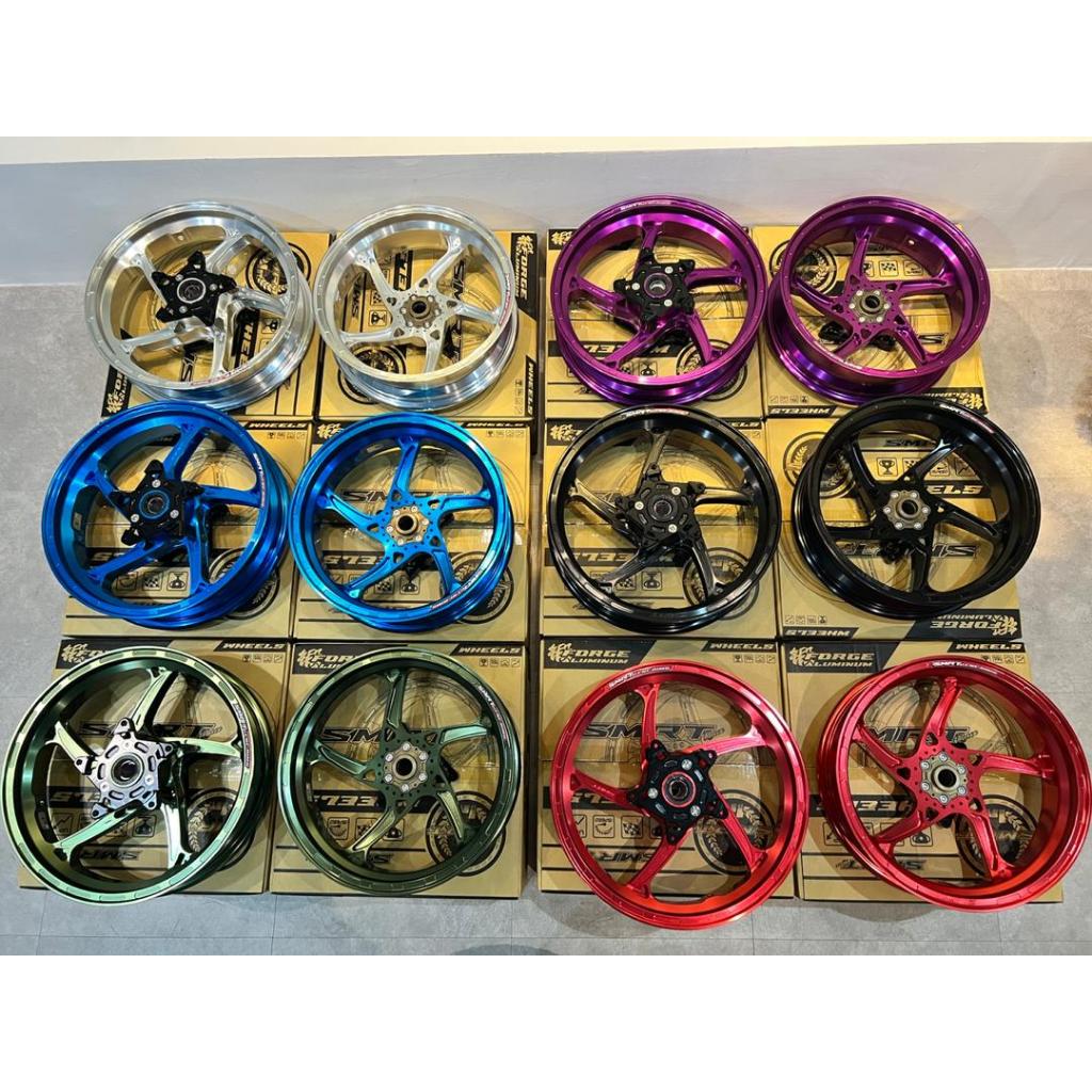 XMAX V1 V2 V3 SMRT CNC 5 Spokes CNC Aluminum Forged Sport Rim DOUBLE ...