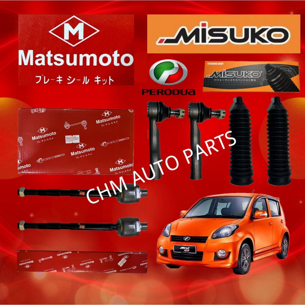 PERODUA MYVI OLD,MYVI LAGI BEST,MYVI ICON,MYVI D20N GEN 3 TIE ROD END ...