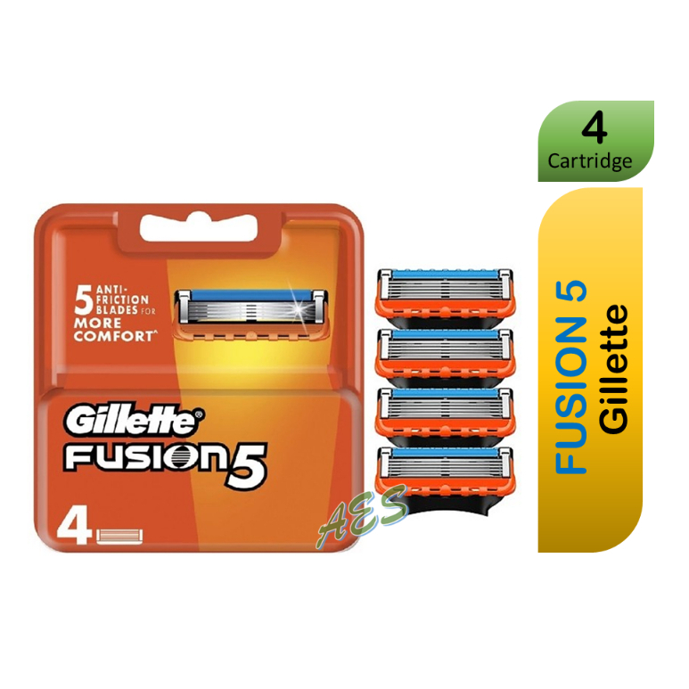 Gillette Fusion 5 Razor Blade Refill (4 Cartridge) | Shopee Malaysia