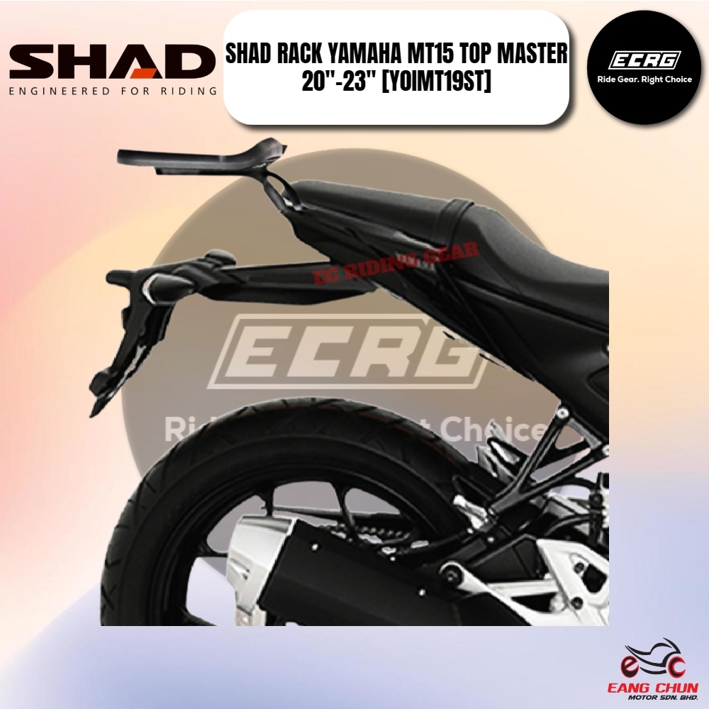 SHAD RACK YAMAHA MT15 TOP MASTER 20