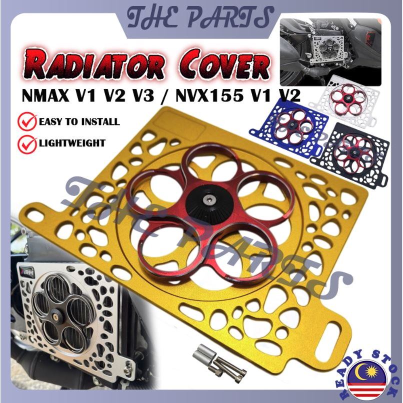 ARM YAMAHA NVX155 NMAX155 NVX V1 V2 NMAX RADIATOR COVER COOLANT COVER ...