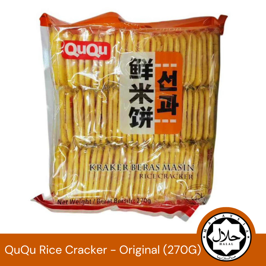 QUQU RICE CRACKER - ORIGINAL (270G) | Shopee Malaysia