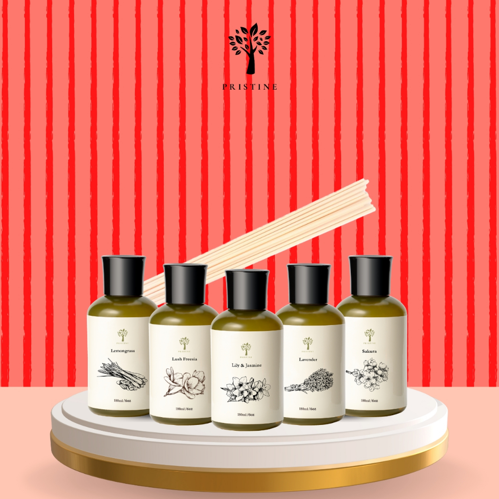 Pristine x Shopee Garden Scents Refill 5-Pack + Reed Stick Bundle ...