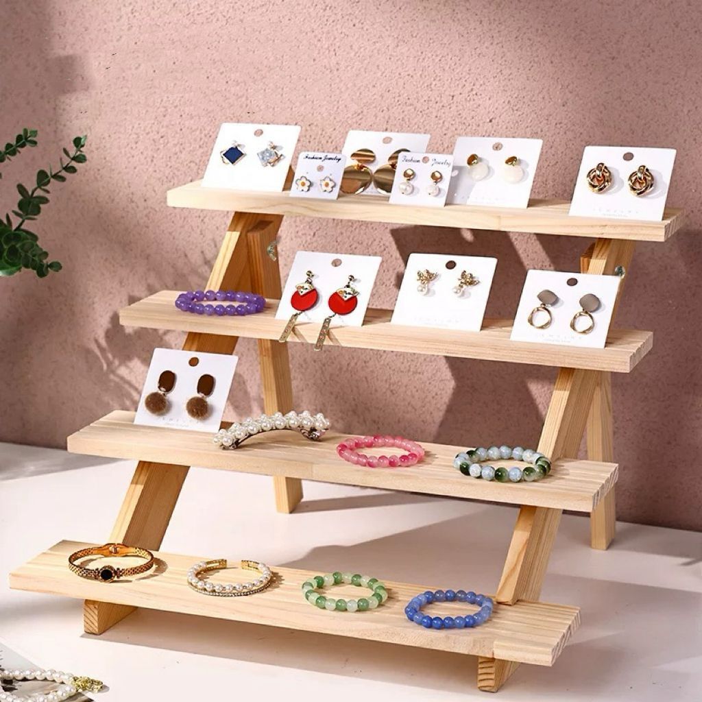 Wooden 4 Layer Stand | Shopee Malaysia