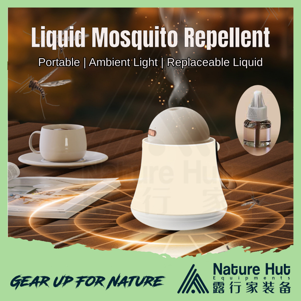 Liquid Mosquito Repellent With Light Outdoor Home Rechargeable Killing ...