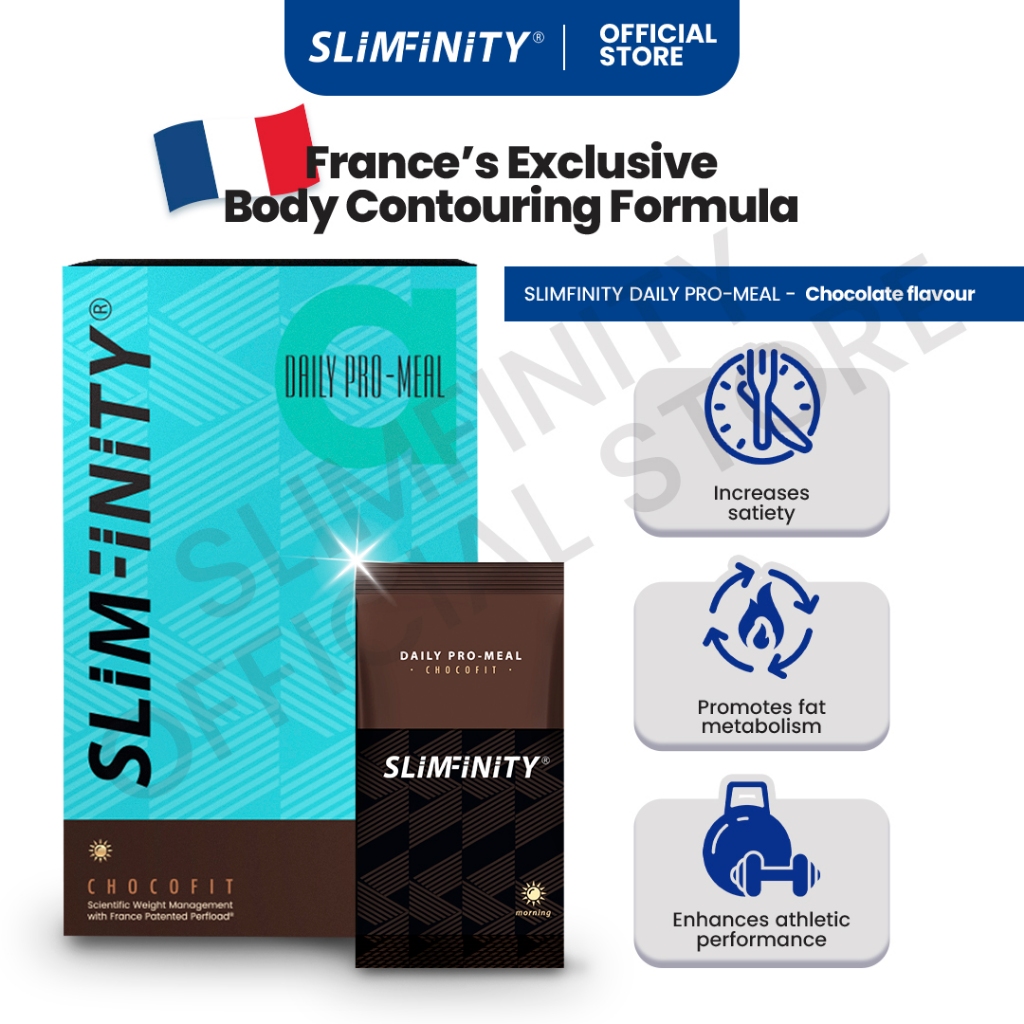 Slimfinity Daily Pro Meal - Chocofit (35g x 15 Sachets) | Shopee Malaysia