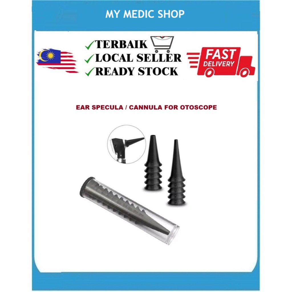 Ear Specula / Ear Cannula For Otoscope Pack Of 10pcs Suitable For Adult ...