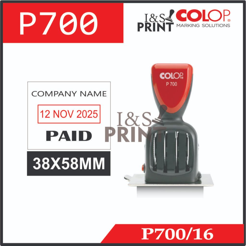 COP TARIKH + P700(TAKDE INK) | Shopee Malaysia
