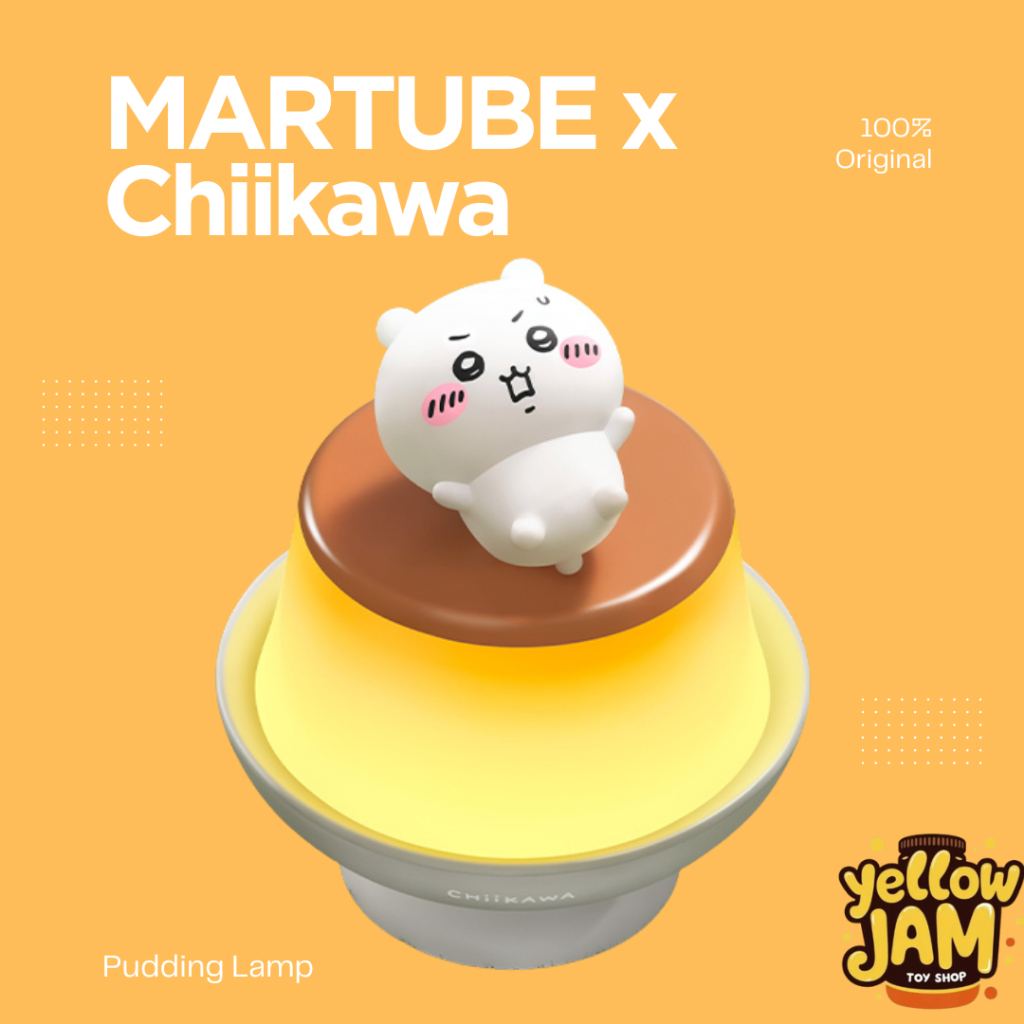 [100% Original] MARTUBE Chiikawa Pudding Lamp Birthday Gift 吉伊卡哇布丁灯生日礼物 ...