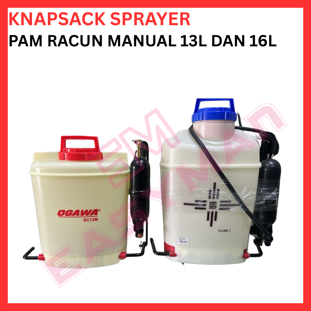 16L PB MARK 1 CROSS MARK AGRICULTURAL KNAPSACK SPRAYER / PUMP RACUN PB ...