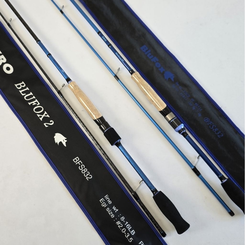 ZRO BLUFOX SERIES # EGING MICRO JIG INSHORE CAST ROD PANCING | Shopee ...