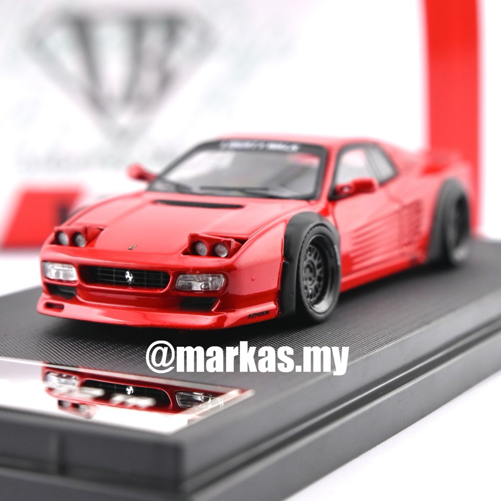 STAR MODEL 1:64 512TR TESTAROSSA LB-WORKS WIDE BODY MODIFIED VERSION ...
