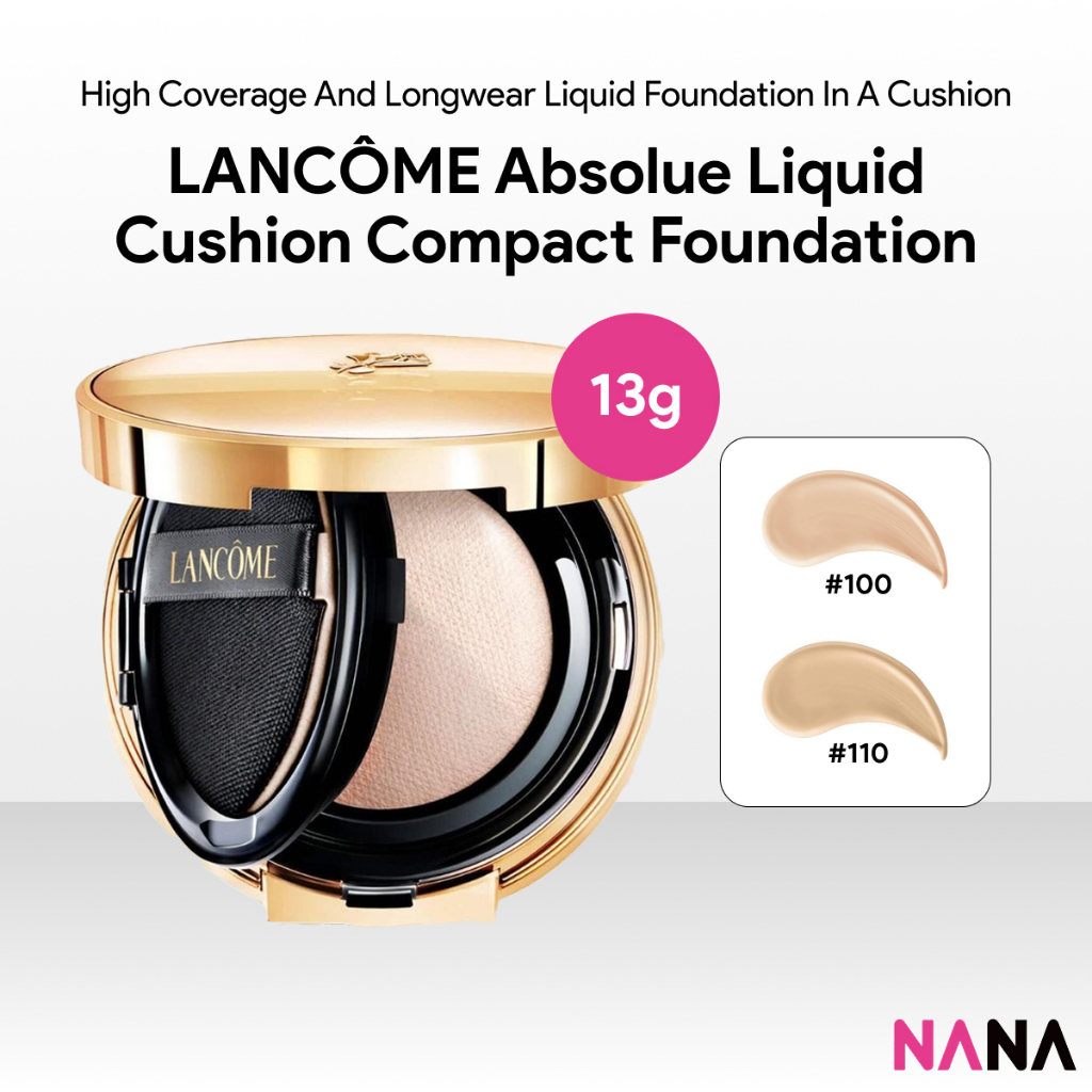 LANCÔME Absolue Cushion Kit Smoothing Liquid Cushion Compact SPF50+/PA ...