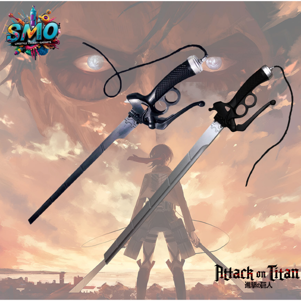 Attack on Titans / Jujutsu Kaisen PVC Bamboo PU Soft Sword Anime ...