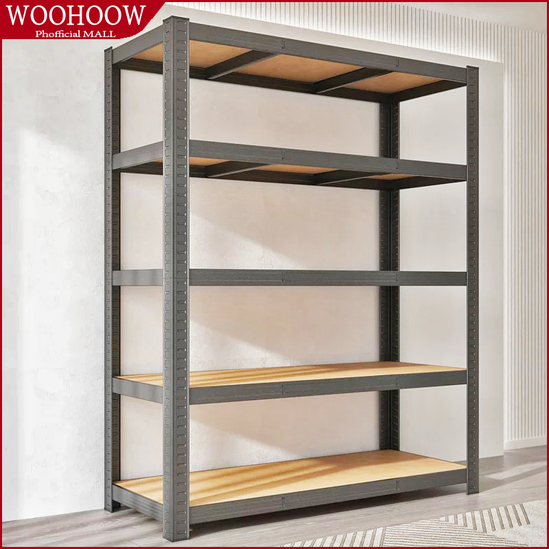 AdjustableTier boltless rack full metal shelf heavy duty rak dapur rak ...
