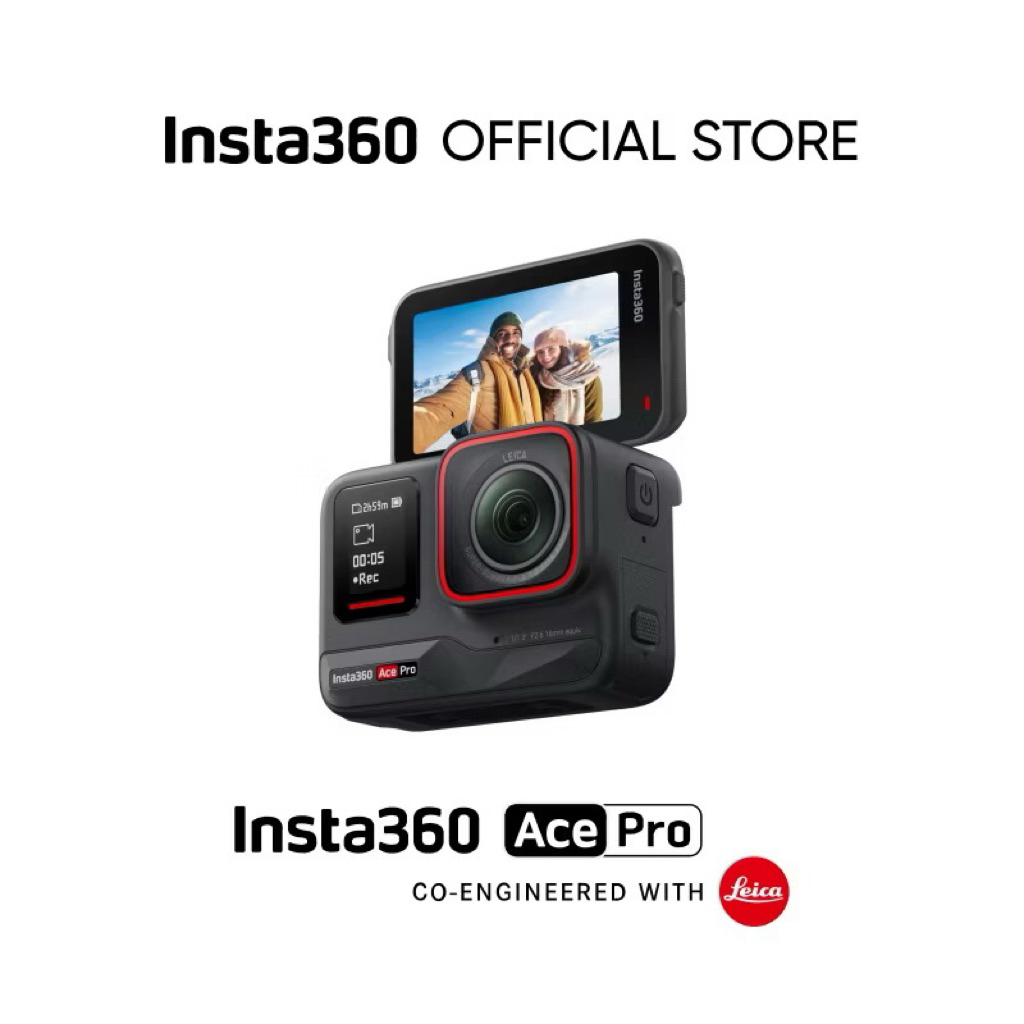（Ready stock）Insta360 Ace Pro - Waterproof Action Camera Co-Engineered ...