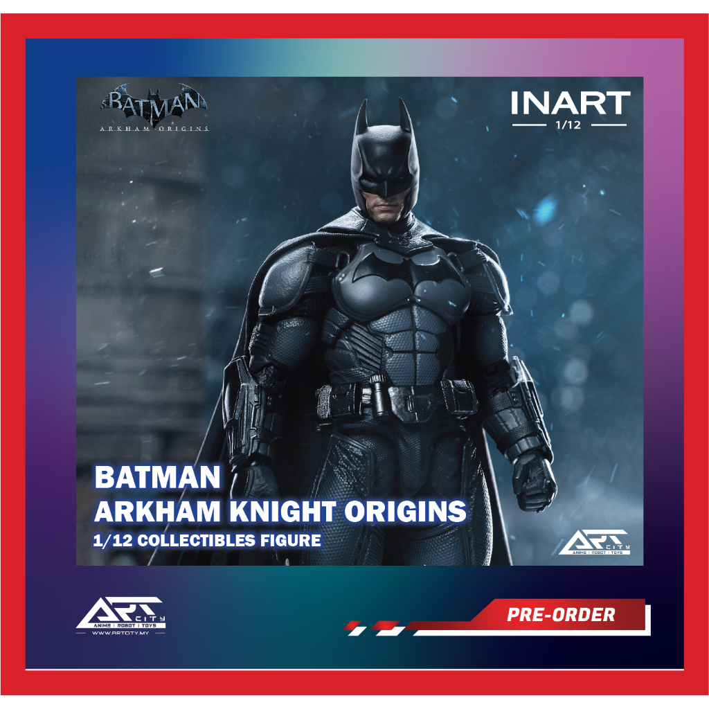 Queen Studios x InArt - Batman - Batman: Arkham Origins - 1/12 Scale ...