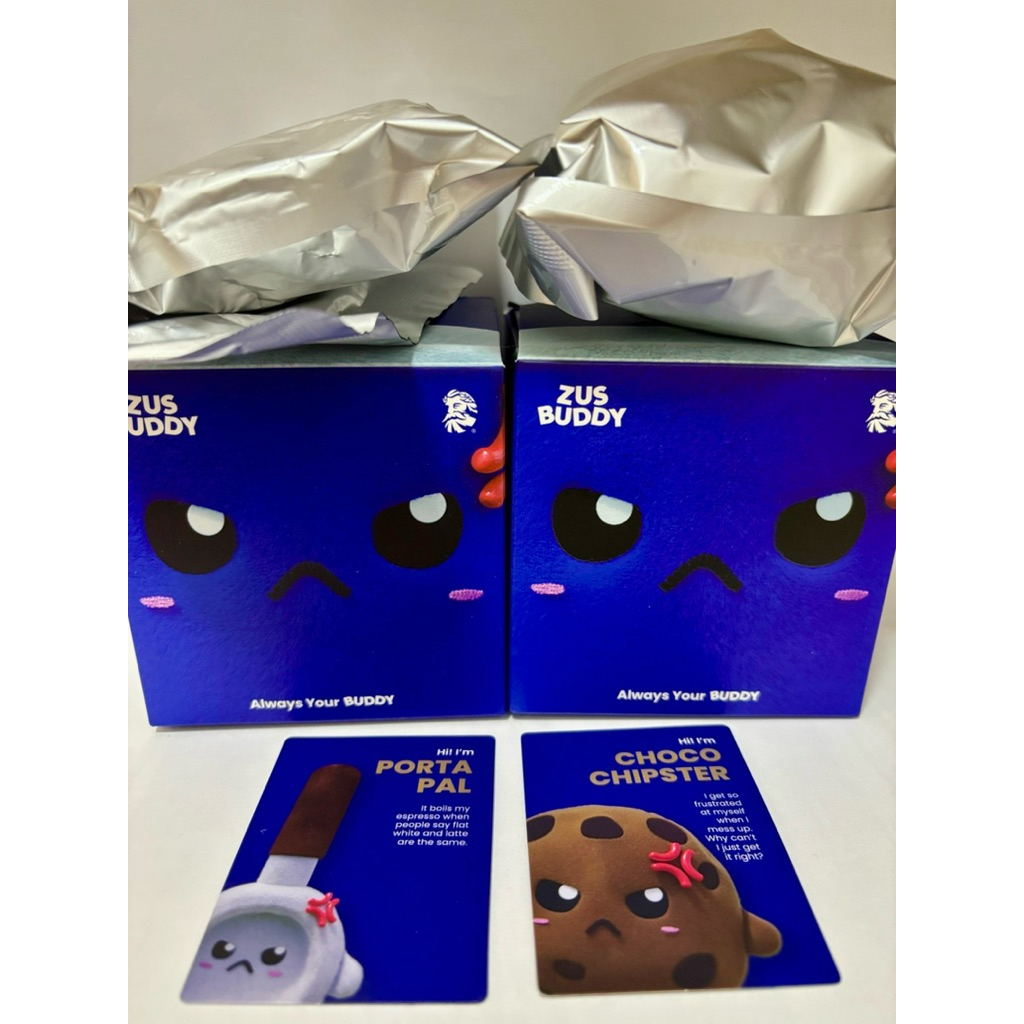 ZUS Buddy Plushie｜Sealed Mystery Box – Porta Pal & Choco Chipster ...
