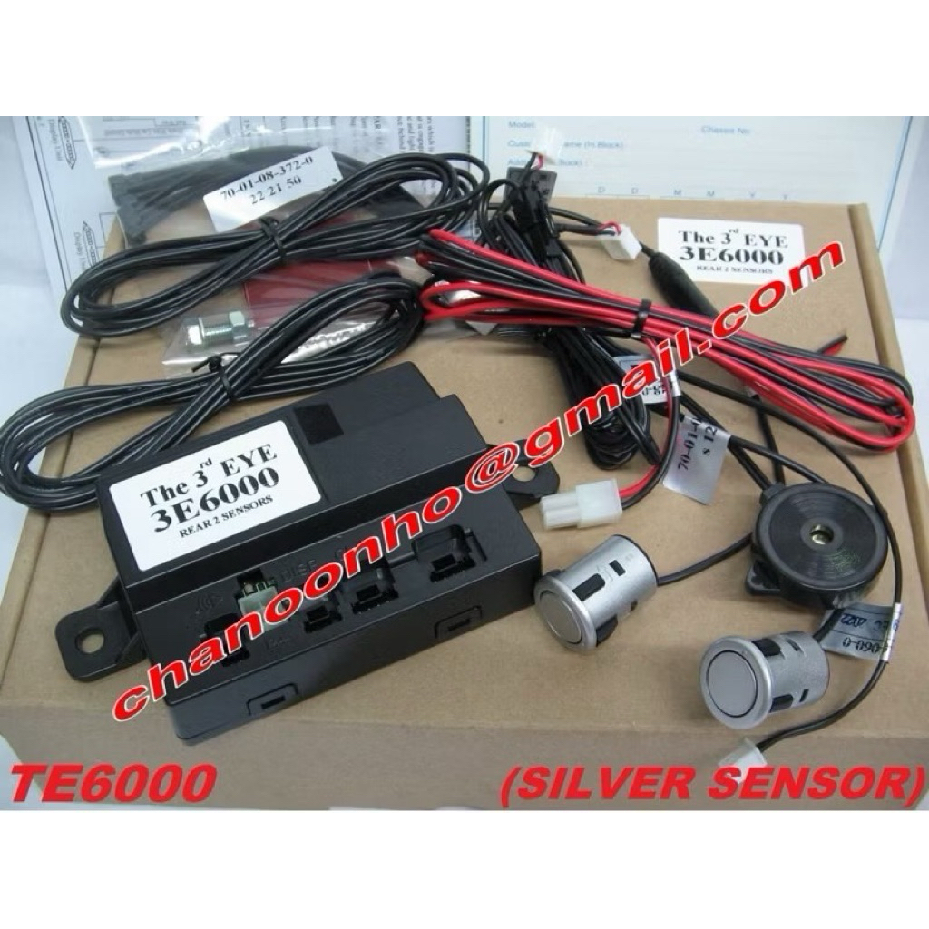 THE THIRD EYE TE-6000 2 EYES REVERSE SENSOR (FOR UNIVERSAL CAR ...