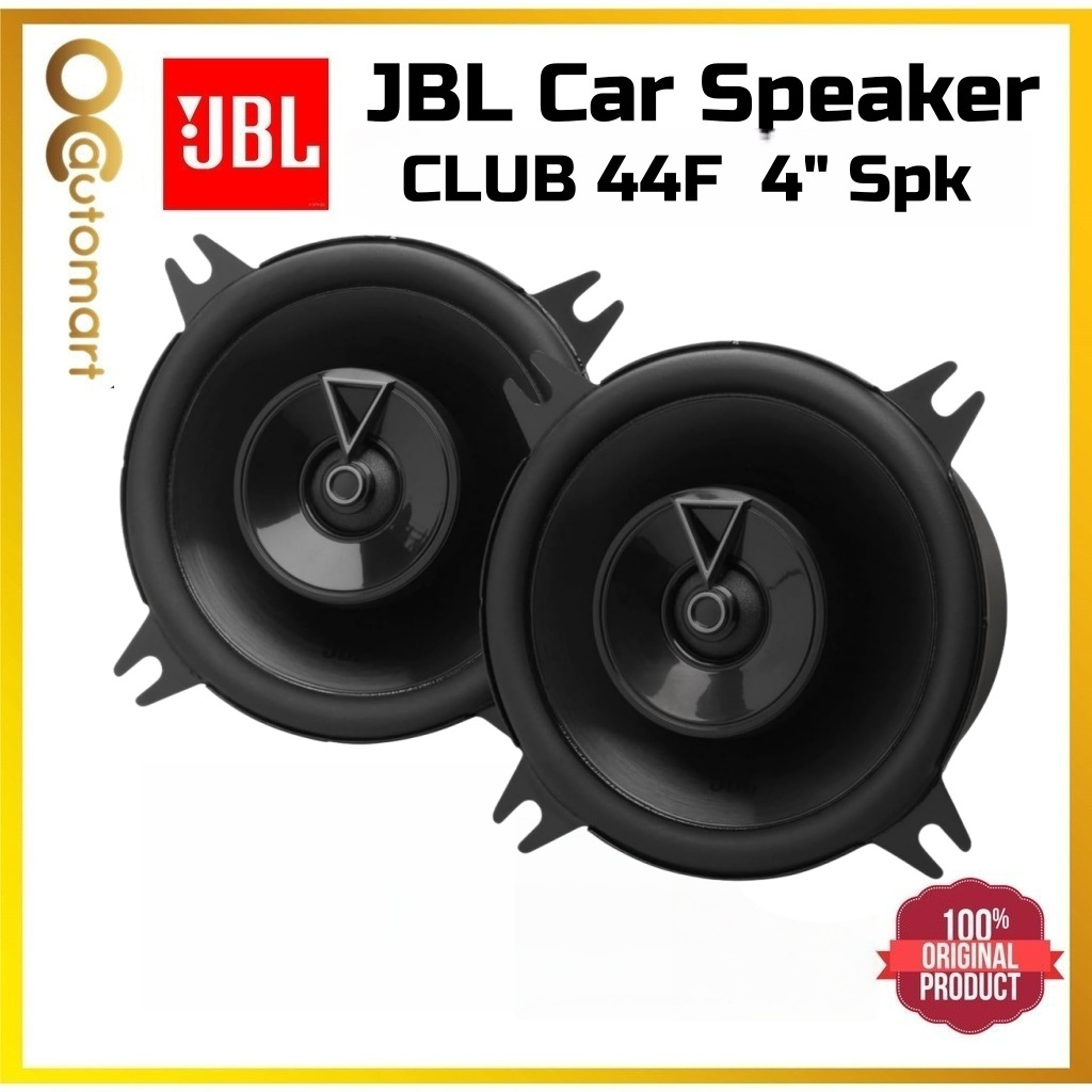 JBL Club 44F 4 Inch 2 Way Coaxial Car Speaker 105Watts Spk Spiker ...