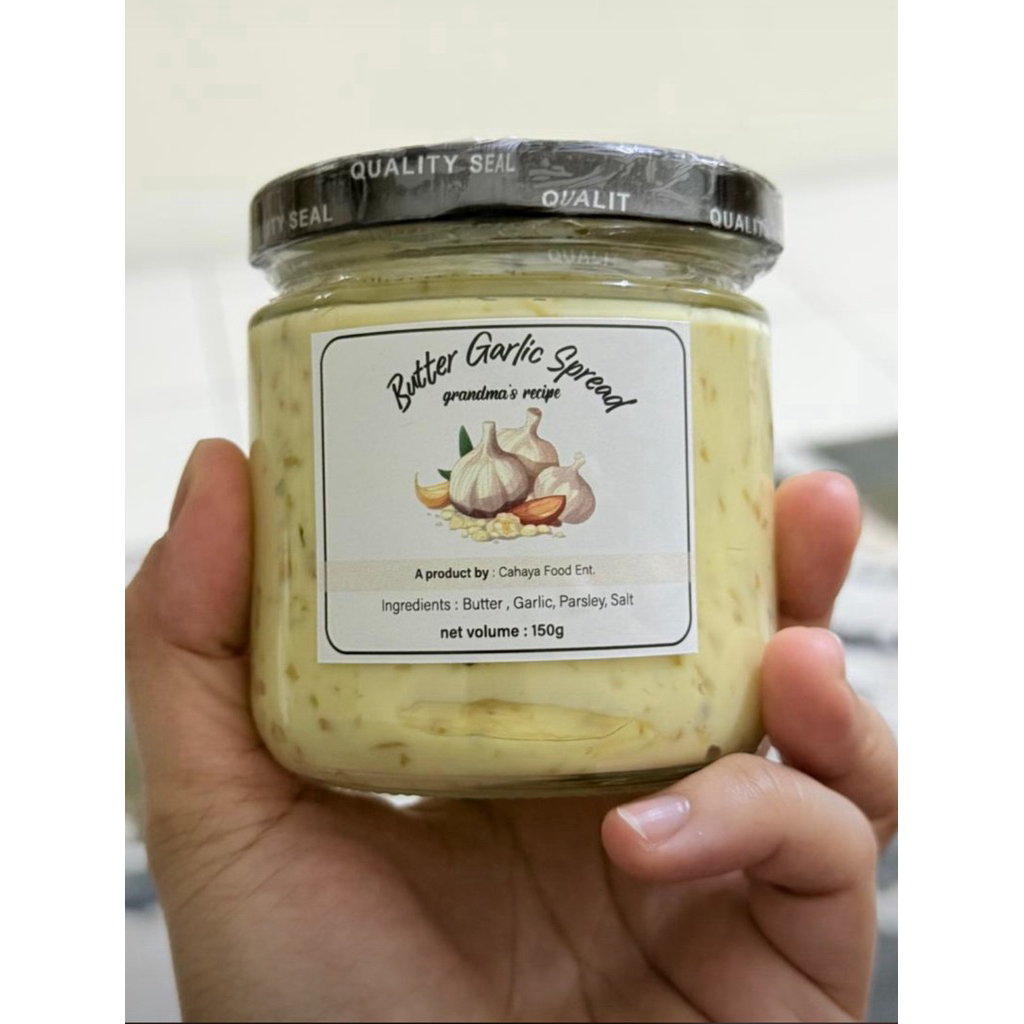 Cahaya Food - Butter Garlic Spread,Garlic Herb Butter,Savory Garlic ...