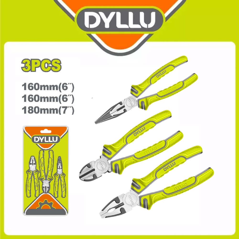 DYLLU 3 Pcs Pliers Set ( Combination 7