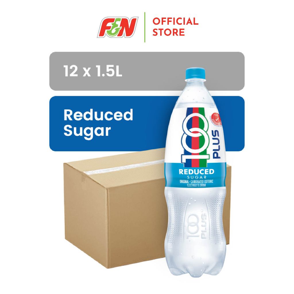 100PLUS Original Reduced Sugar [1.5L X 12] | Shopee Malaysia