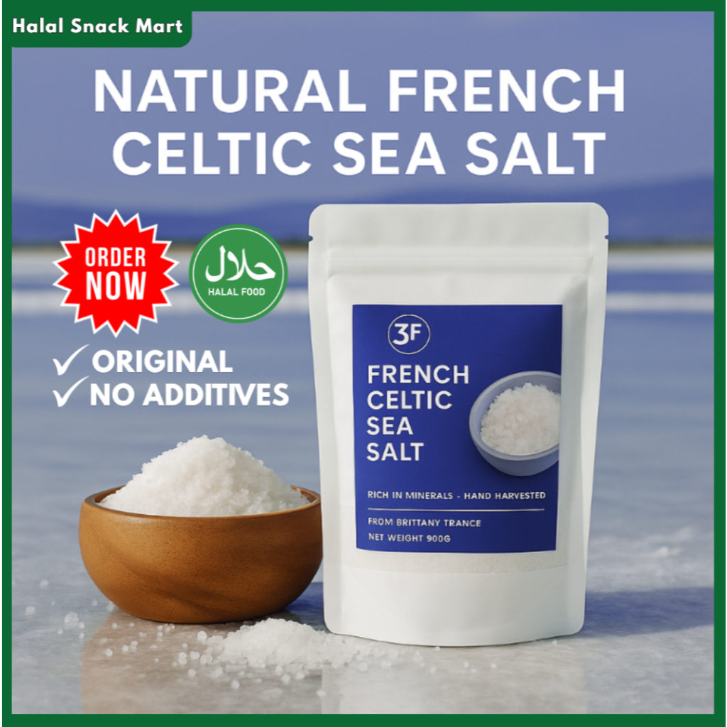 [BUY 1 GET 1] French Celtic Sea Salt Fine Grain | Natural Mineral Salt ...