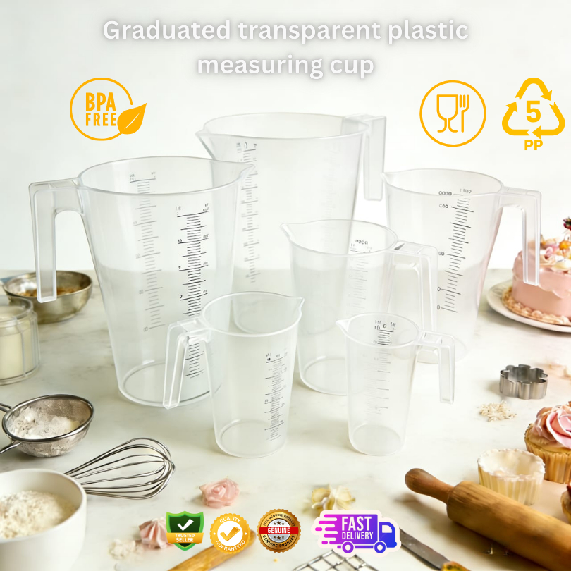Food-Grade Measuring Beaker with Handle/Ingredient Measuring jug ...