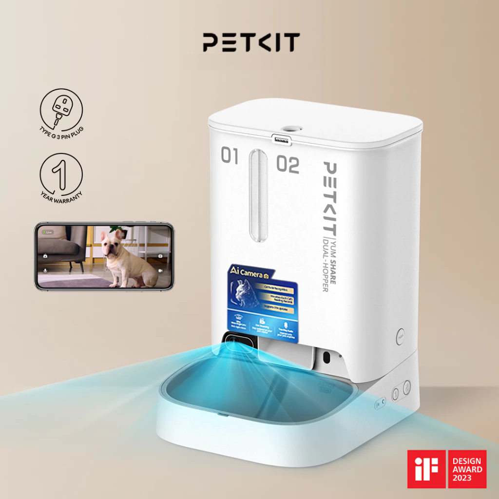 Photo inspiration: Fresh Look at Ready Stock Petkit Yumshare Dual Hopper 2 P592 With Camera