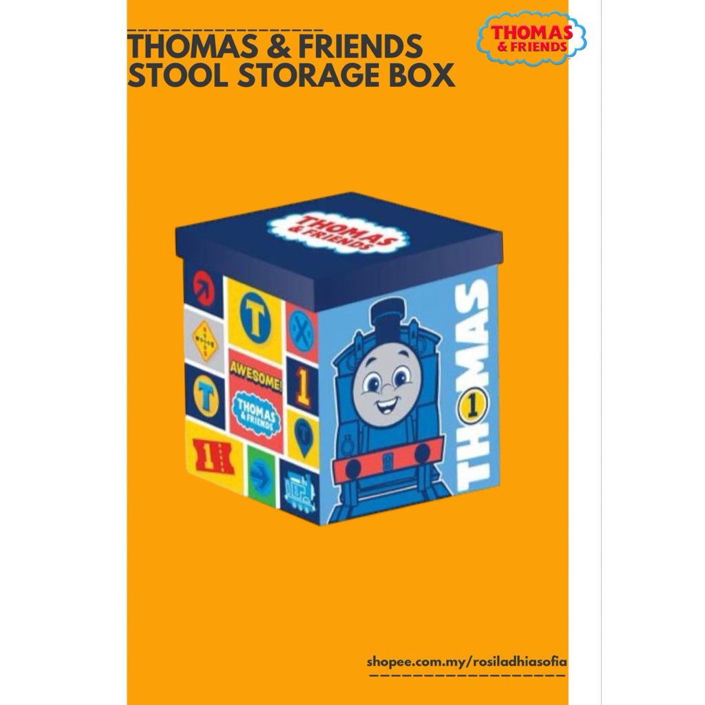 THOMAS & FRIENDS STOOL STORAGE BOX | Shopee Malaysia