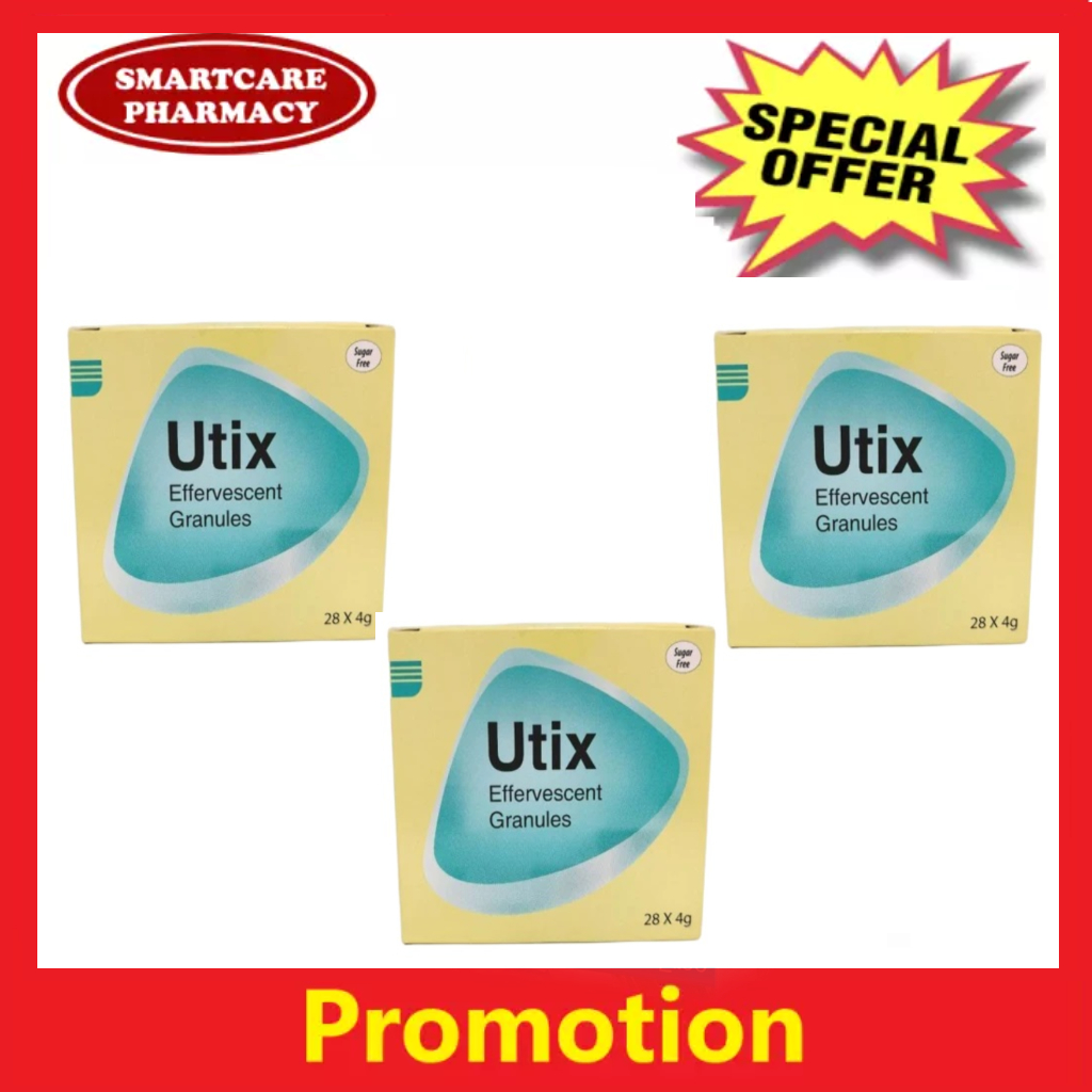 UTIX Effervescent Granules 28pcs x 3 unit | Shopee Malaysia