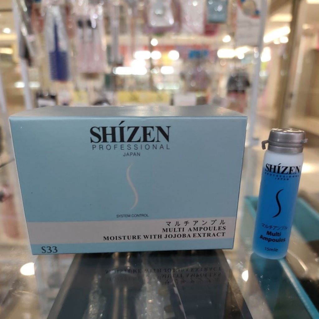 Shizen Hair Moisture Treatment With Jojoba Extract (15ml x 12) (Water ...