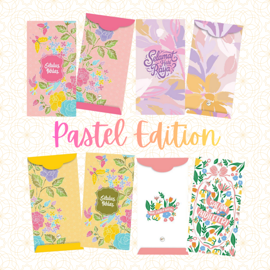 Sampul Raya 2026 | Raya Packet 2026 | Pastel Edition Design | Eksklusif ...