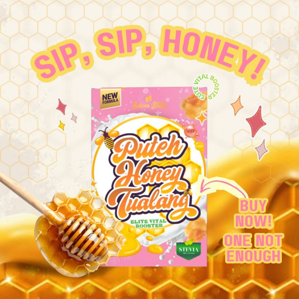 PUTEH HONEY TUALANG ELITE KOTAK ( 7 SACHETS ) Datin Lyanaz Powdered ...