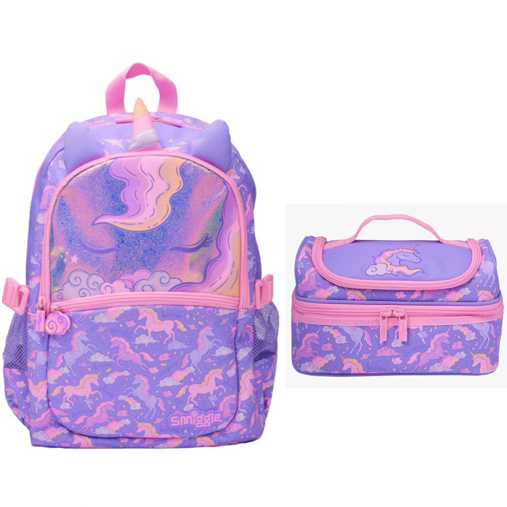 Smiggle Latest Design! Rainbow Unicorn / Silver / Soccer Set | Shopee ...