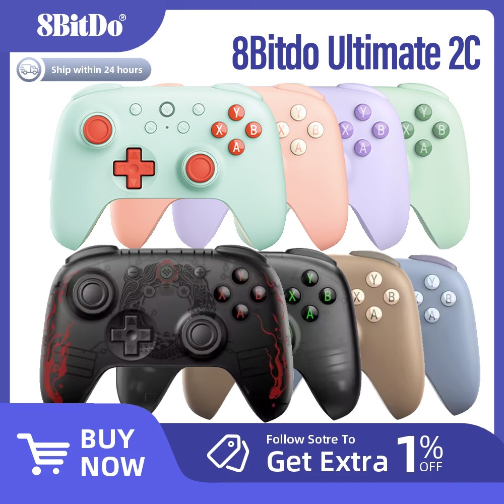 【Local】8BitDo Ultimate 2C Wireless Gaming Controller For PC Windows 10 ...