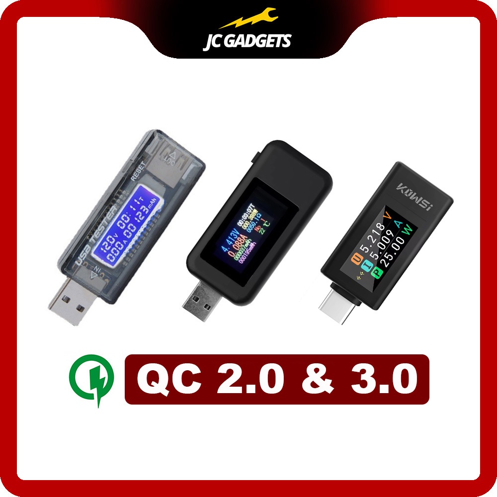 Keweisi USB Meter Multimeter Charge Voltage Current Amp Ampere Battery ...