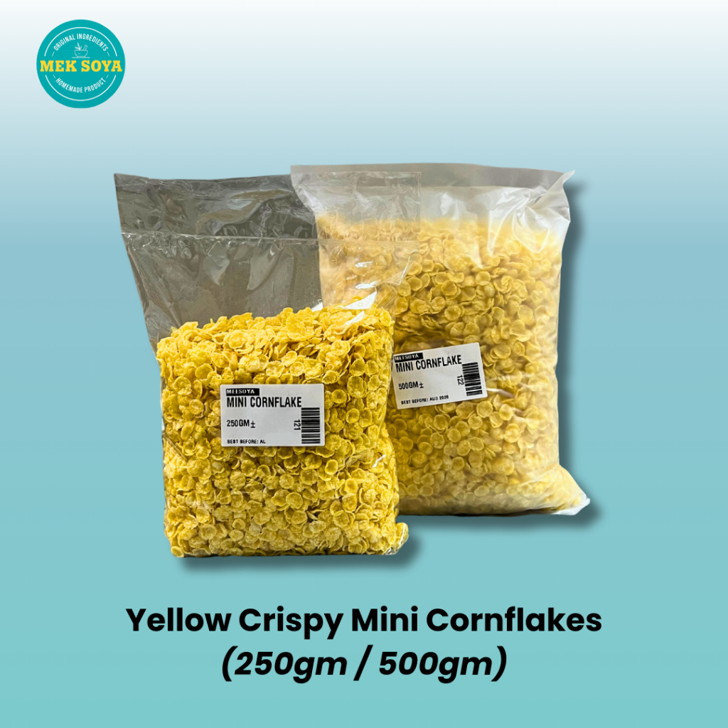 Yellow Crispy Mini Cornflakes / Mini Cornflakes Kuning Rangup / 脆皮迷你玉米片 ...