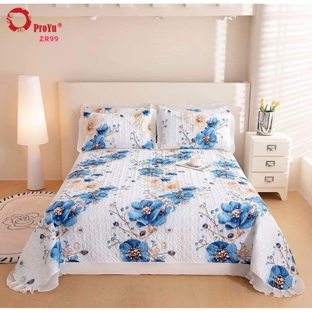 Cadar Ropol Patchwork 3in1 Set Queen/King Ready Stock High Quality Soft ...