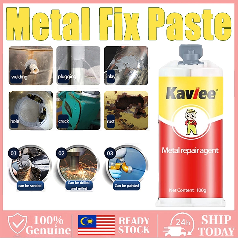 🔥【Genuine Goods】Metal Glue Super Strong Gam Besi Paling Kuat Gam Kuat ...