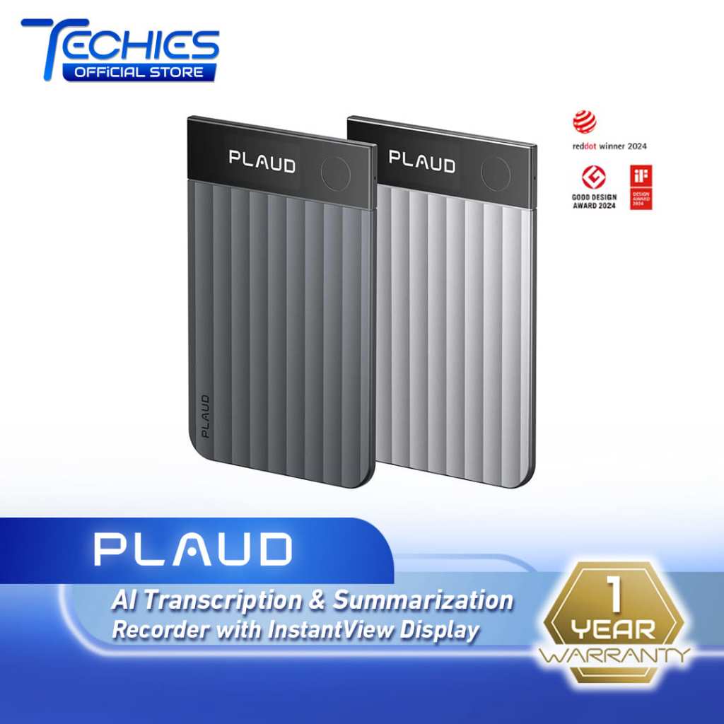 Plaud Note Pro AI Voice Recorder with InstantView Display | Transcribe ...