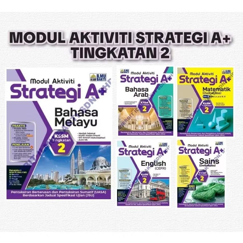 Modul Aktiviti Strategi A+ Tingkatan 2 (ilmubakti 2026) | Shopee Malaysia