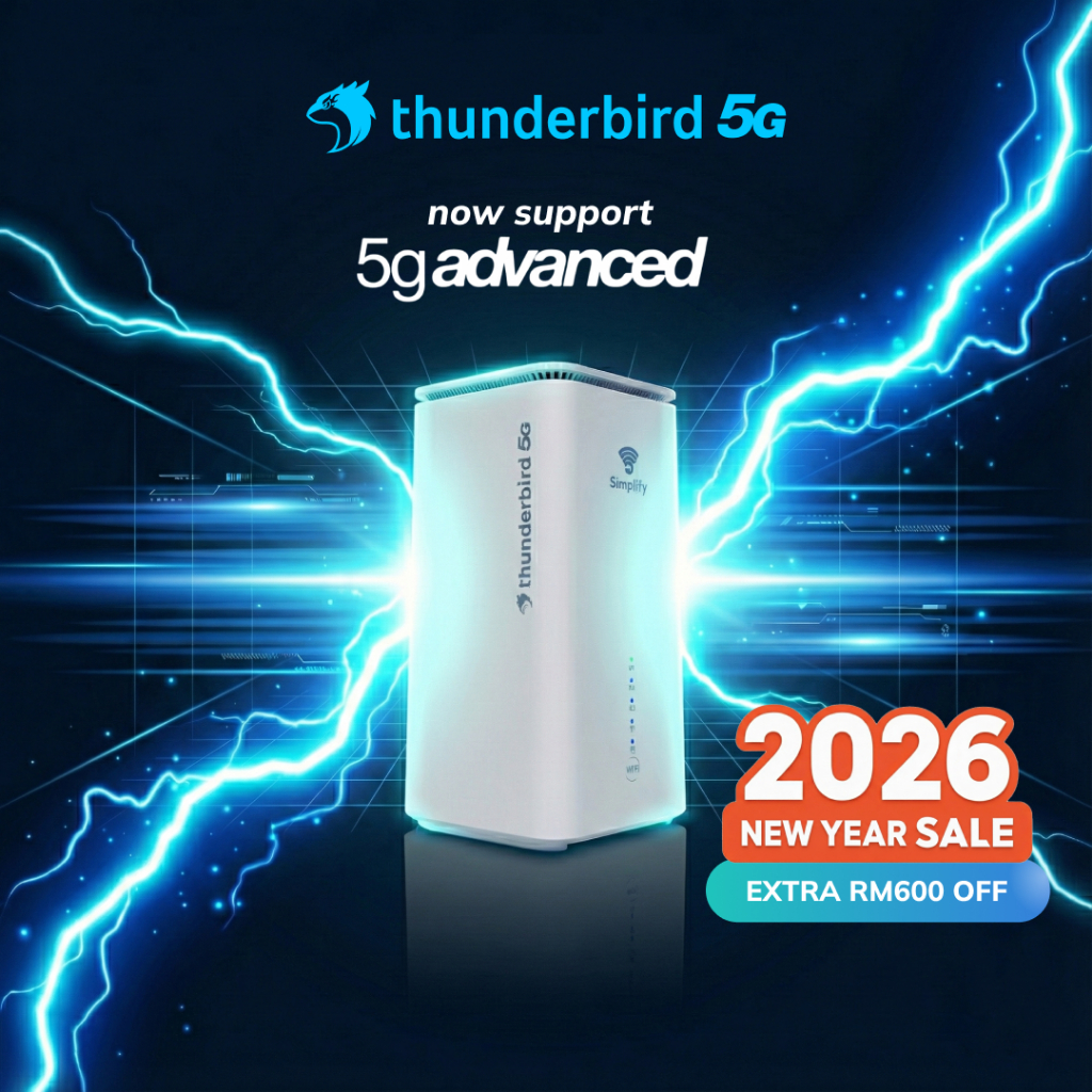 Simplify Thunderbird 5G | ZLT X25 MAX | Wi-Fi 6 AX3000 | 4.7Gbps over ...
