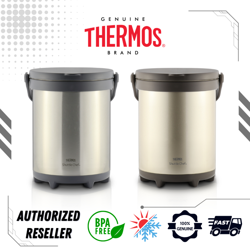 THERMOS 6.0L Convenient Outdoor Shuttle Chef , with 2 Inner Pots ...