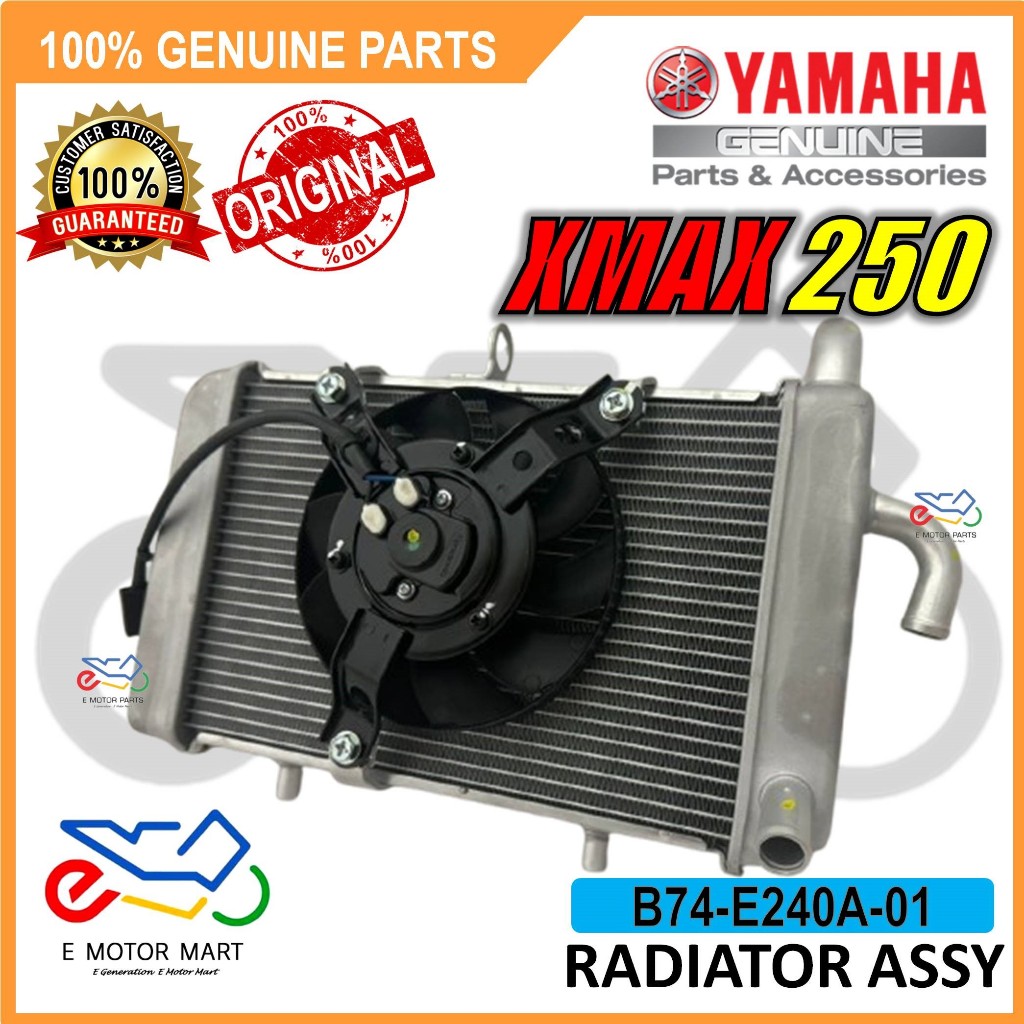 XMAX250 XMAX RADIATOR / COOLANT TANK / TANGKI [ 100% ORIGINAL YAMAHA ...