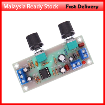 High-Precision Single Supply Low Pass Filter Board Wubwoofer Preamp Board 2.1 Channel DC 10-24v 22hz-300hz