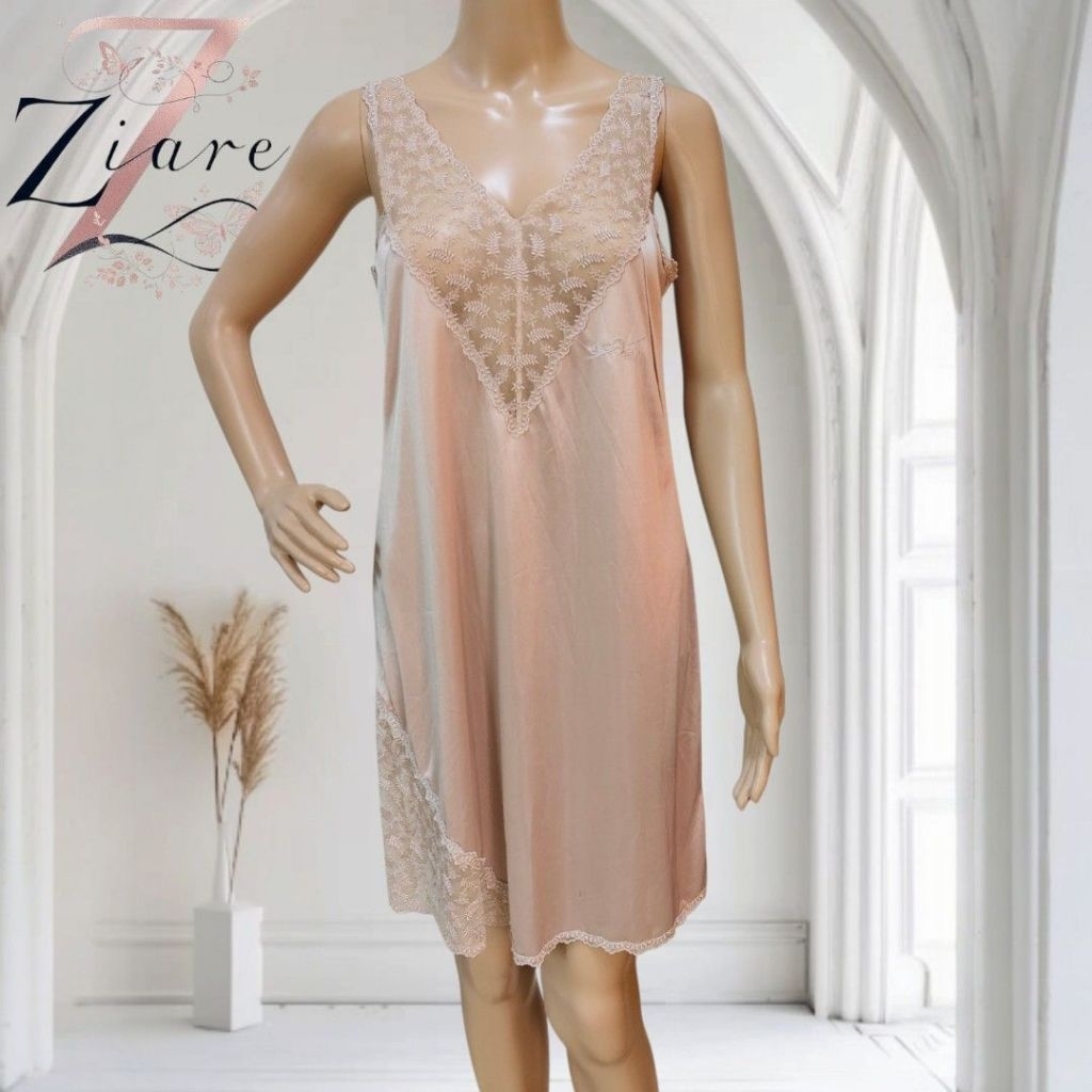 LLS597 (size M) Opp en Nylon Lace Slip Dress | Shopee Malaysia