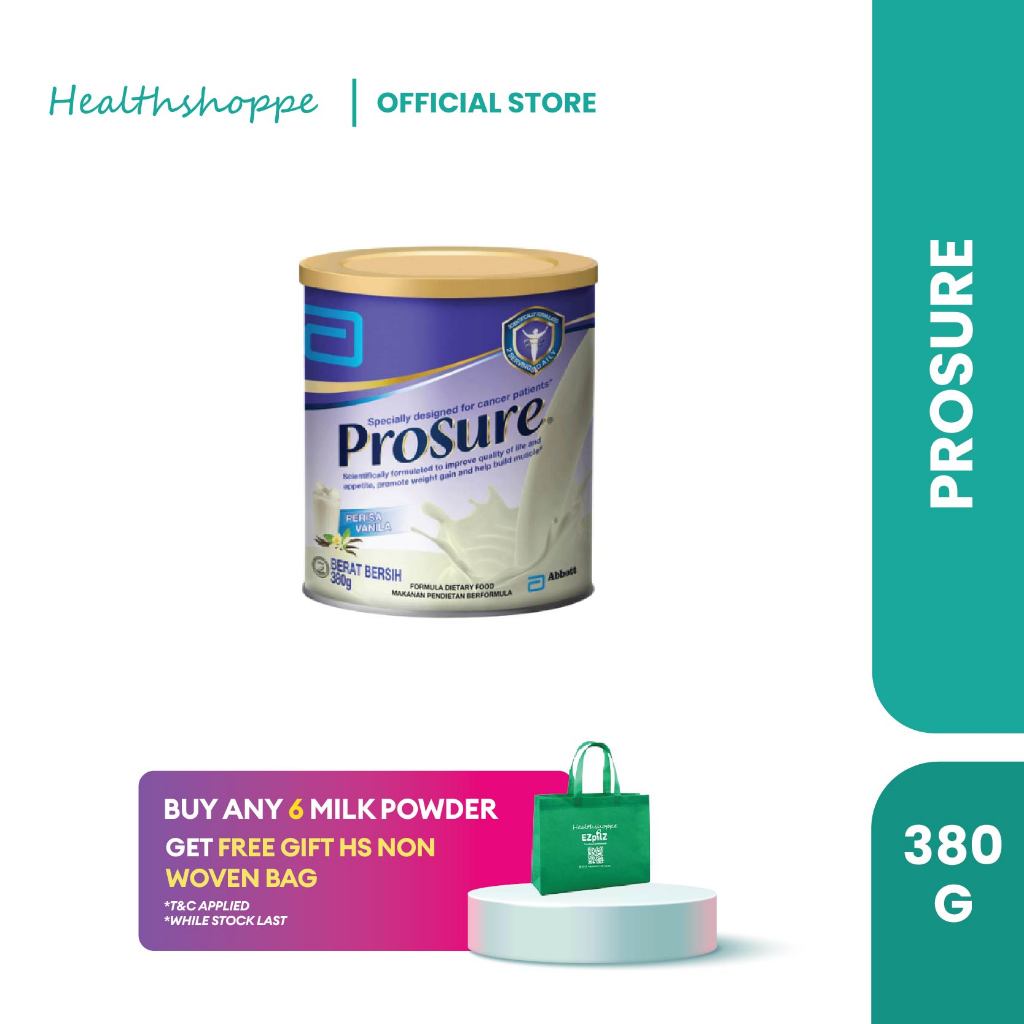 ProSure Vanilla 380g (Cancer-specific Formula) Abbott Milk | Shopee ...